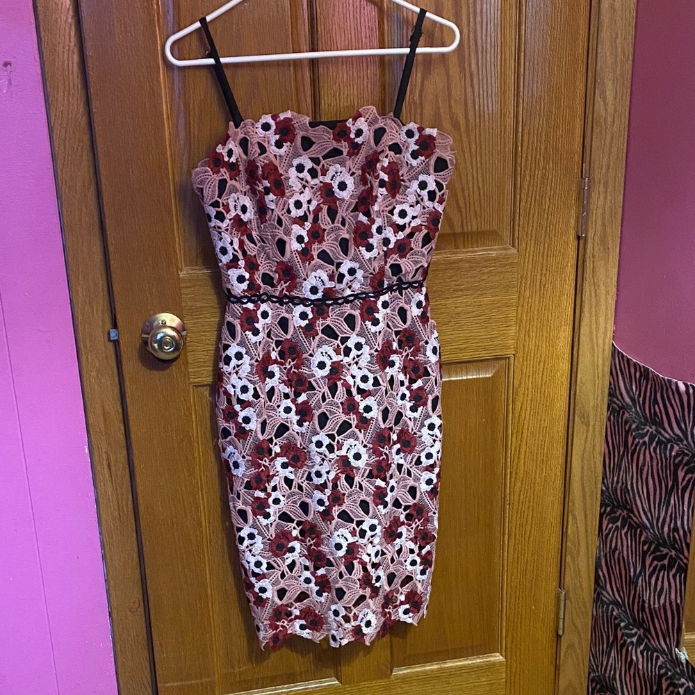 Adelyn Rae Elegant Floral Dress